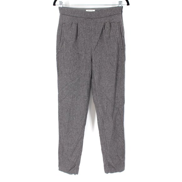 Babaton Pants - Aritzia Babaton Cohen Grey Wool Cashmere Dress Pants 6 Stretch Straight Leg S